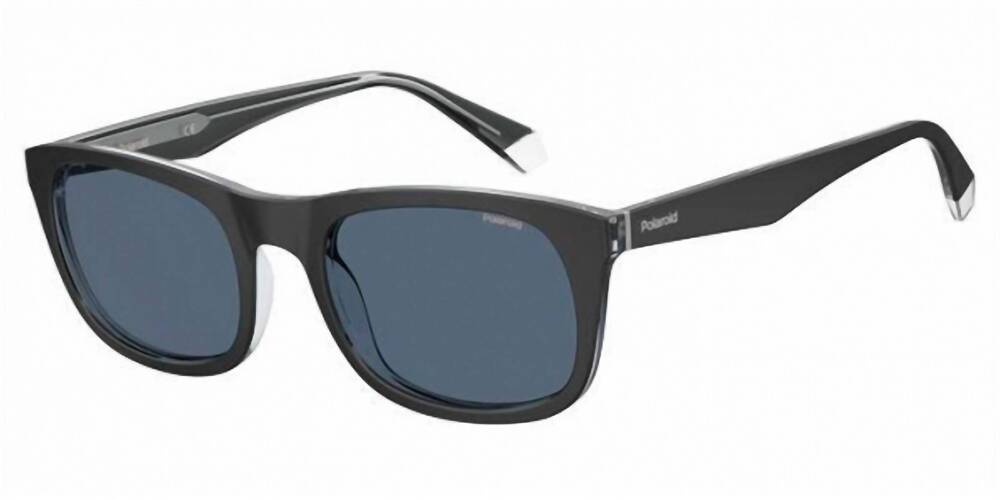 NEW POLAROID men's pld 2104/s/x sunglasses in black crystal